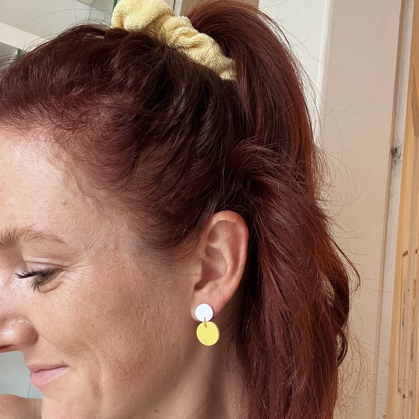 Scrunchie Set VERA gelb